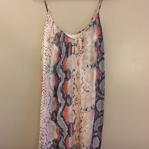 Spaghetti strap dress